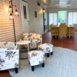 Picture of patio with furniture